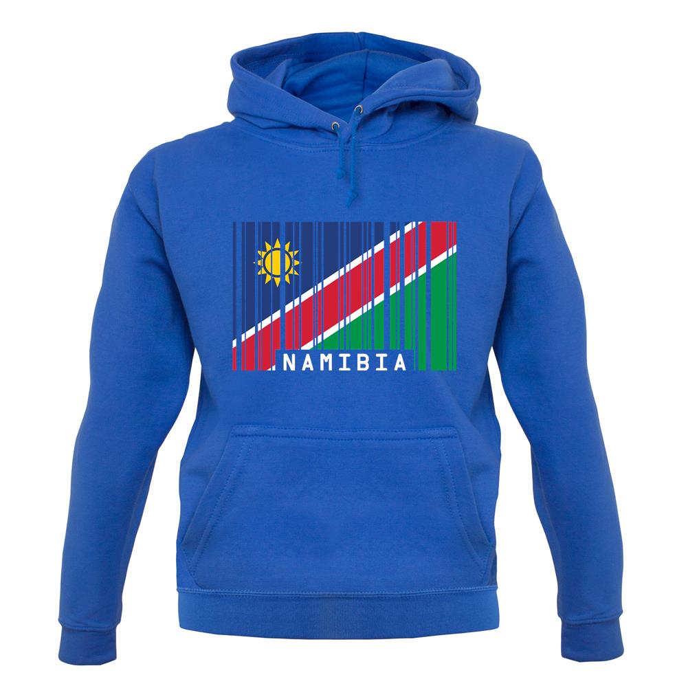Namibia Barcode Style Flag unisex hoodie Namibia Barcode Style Flag unisex hoodie