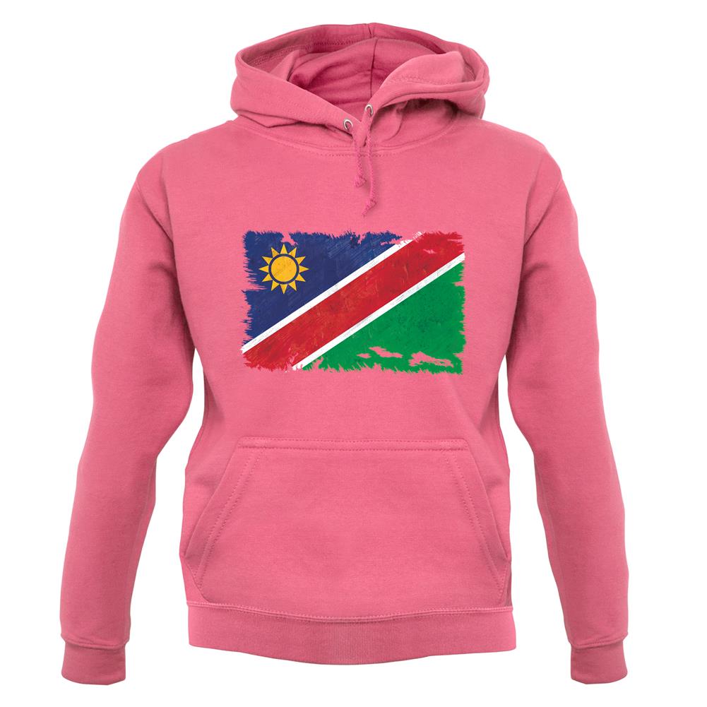 Namibia Grunge Style Flag unisex hoodie Namibia Grunge Style Flag unisex hoodie