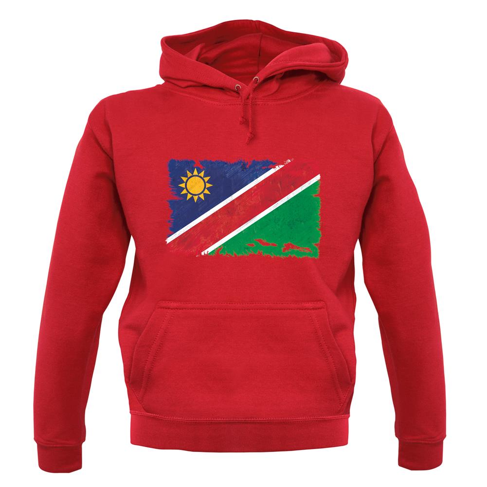 Namibia Grunge Style Flag unisex hoodie Namibia Grunge Style Flag unisex hoodie