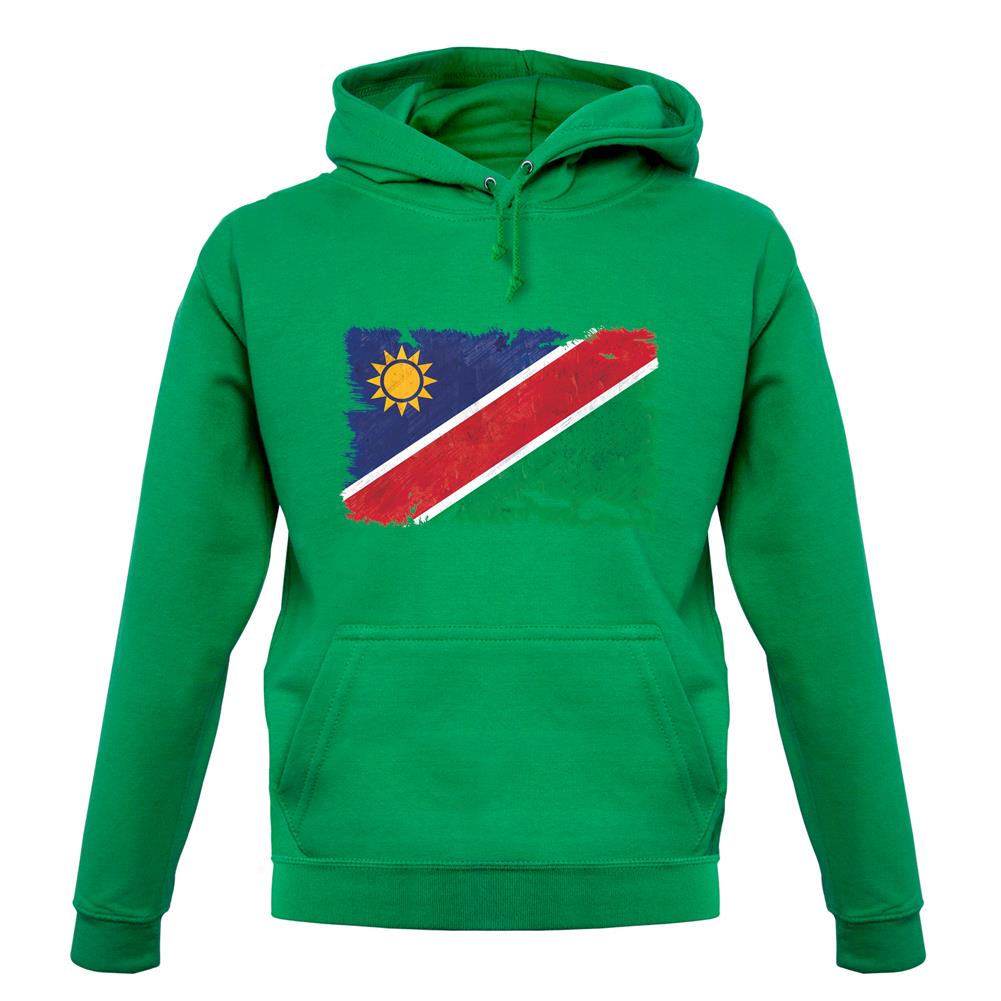 Namibia Grunge Style Flag unisex hoodie Namibia Grunge Style Flag unisex hoodie
