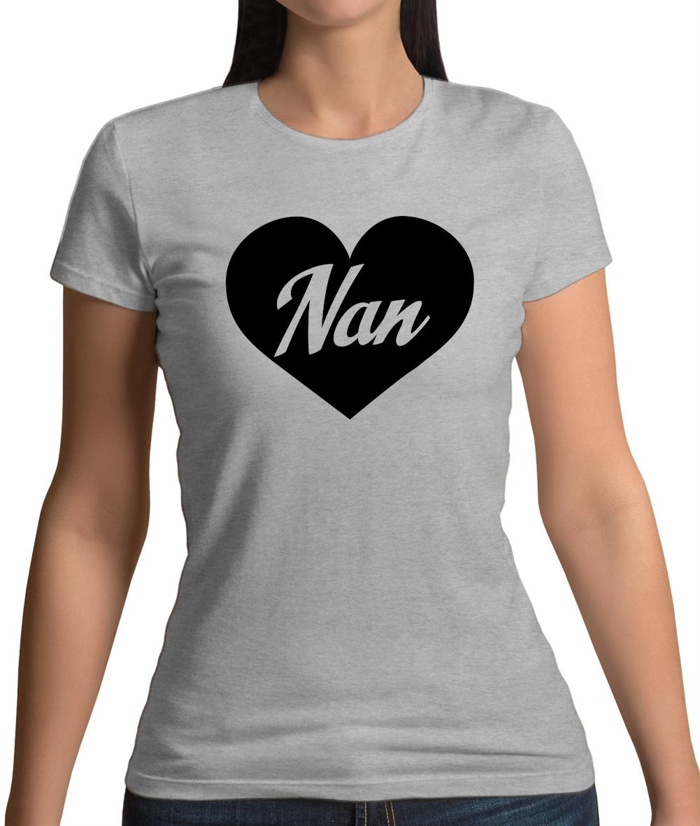 Heart Nan Womens T-Shirt Heart Nan Womens T-Shirt