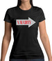 Naughty Arrow Womens T-Shirt Naughty Arrow Womens T-Shirt