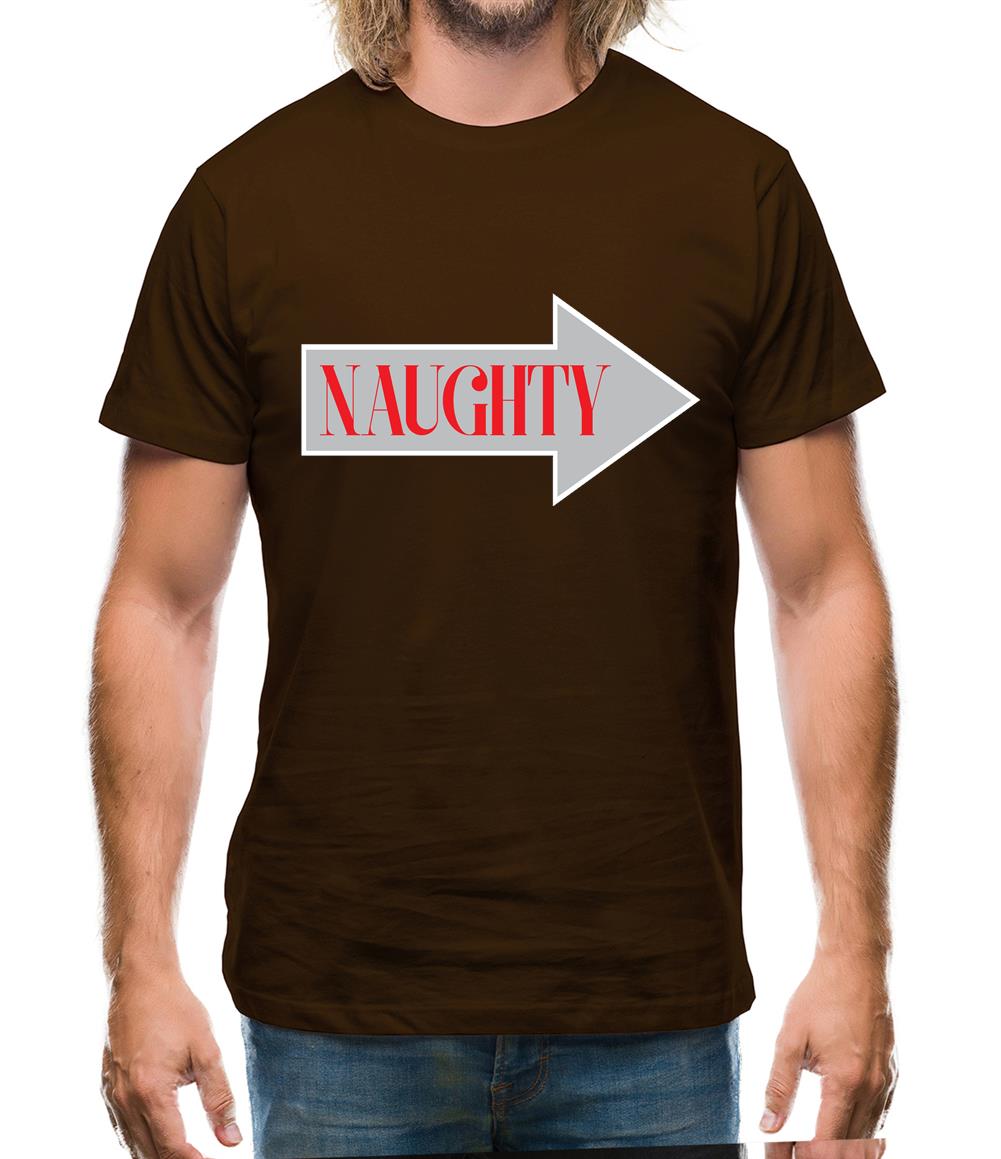 Naughty Arrow Mens T-Shirt Naughty Arrow Mens T-Shirt