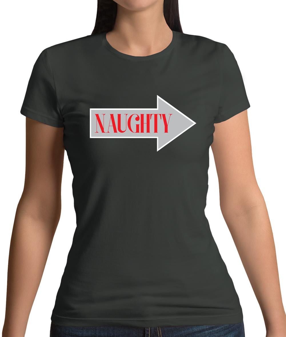 Naughty Arrow Womens T-Shirt Naughty Arrow Womens T-Shirt