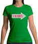 Naughty Arrow Womens T-Shirt Naughty Arrow Womens T-Shirt