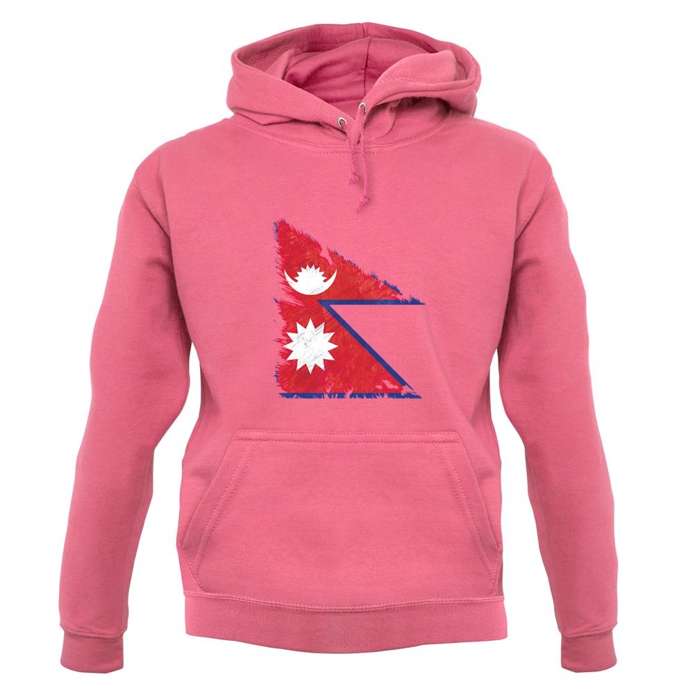 Nepal Grunge Style Flag unisex hoodie Nepal Grunge Style Flag unisex hoodie