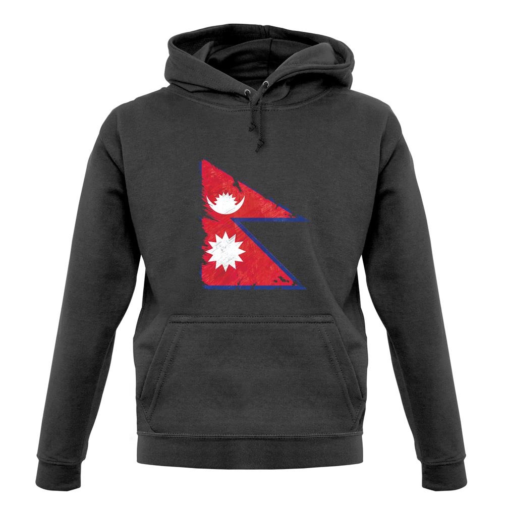 Nepal Grunge Style Flag unisex hoodie Nepal Grunge Style Flag unisex hoodie