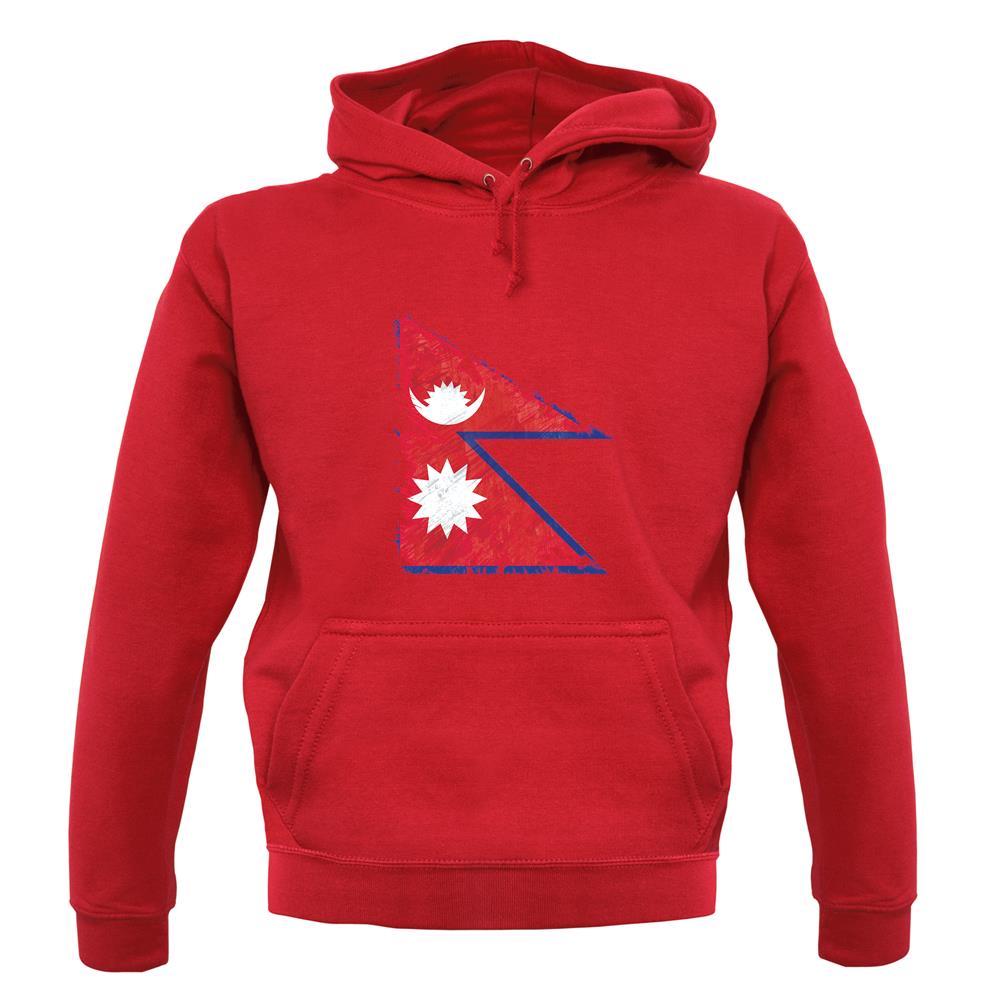 Nepal Grunge Style Flag unisex hoodie Nepal Grunge Style Flag unisex hoodie