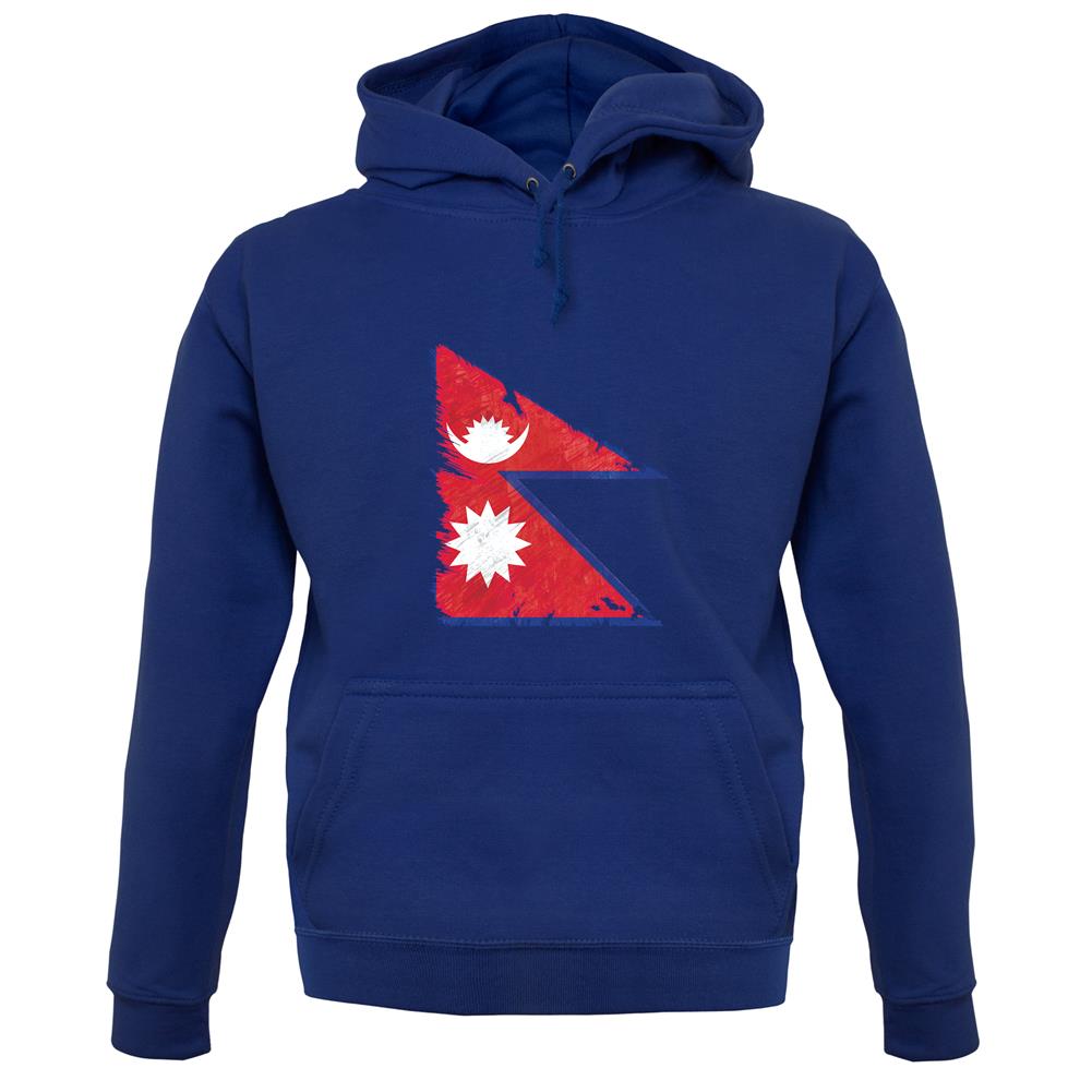 Nepal Grunge Style Flag unisex hoodie Nepal Grunge Style Flag unisex hoodie