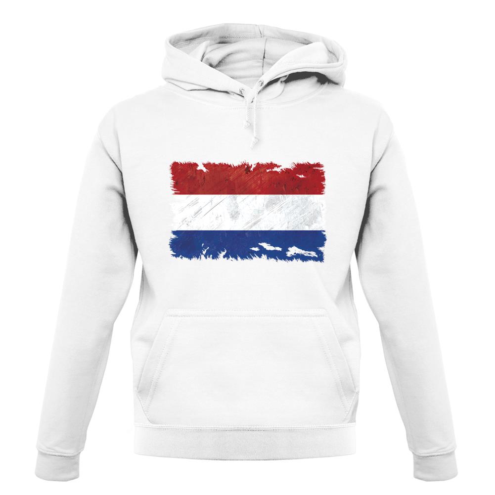 Netherlands Grunge Style Flag unisex hoodie Netherlands Grunge Style Flag unisex hoodie