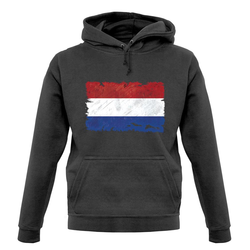 Netherlands Grunge Style Flag unisex hoodie Netherlands Grunge Style Flag unisex hoodie