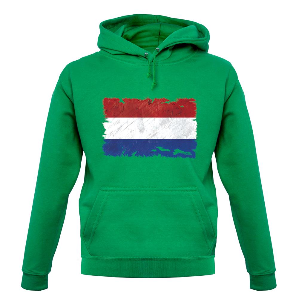 Netherlands Grunge Style Flag unisex hoodie Netherlands Grunge Style Flag unisex hoodie