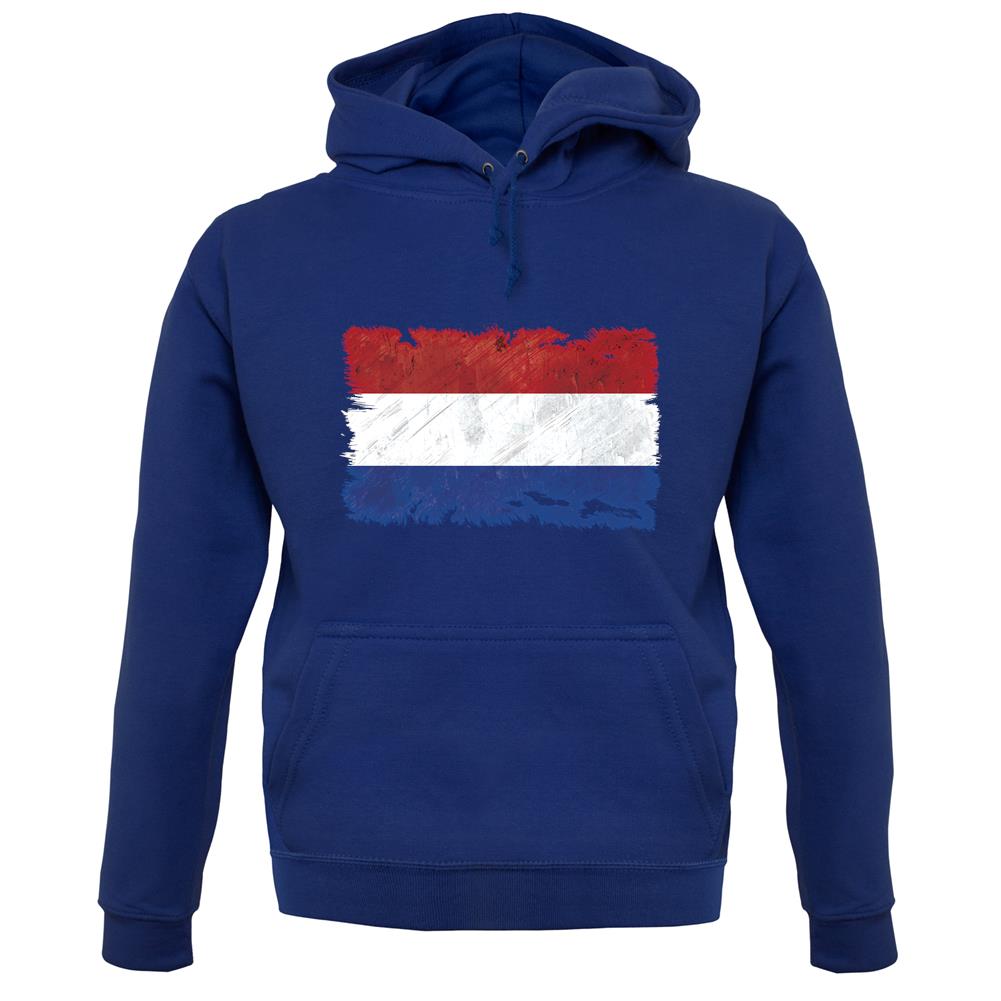Netherlands Grunge Style Flag unisex hoodie Netherlands Grunge Style Flag unisex hoodie