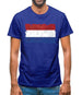 Netherlands Grunge Style Flag Mens T-Shirt Netherlands Grunge Style Flag Mens T-Shirt