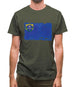 Nevada Grunge Style Flag Mens T-Shirt Nevada Grunge Style Flag Mens T-Shirt