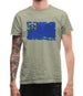 Nevada Grunge Style Flag Mens T-Shirt Nevada Grunge Style Flag Mens T-Shirt