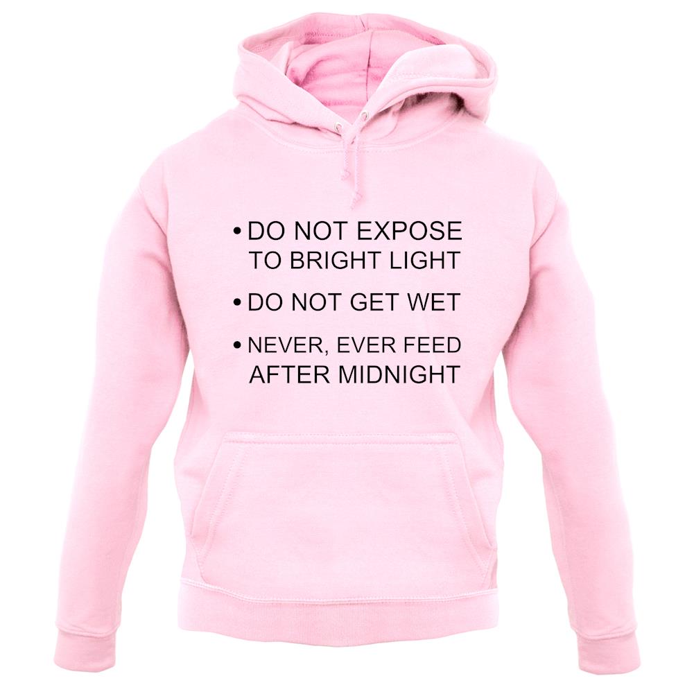 Never, Ever Feed After Midnight unisex hoodie Never, Ever Feed After Midnight unisex hoodie