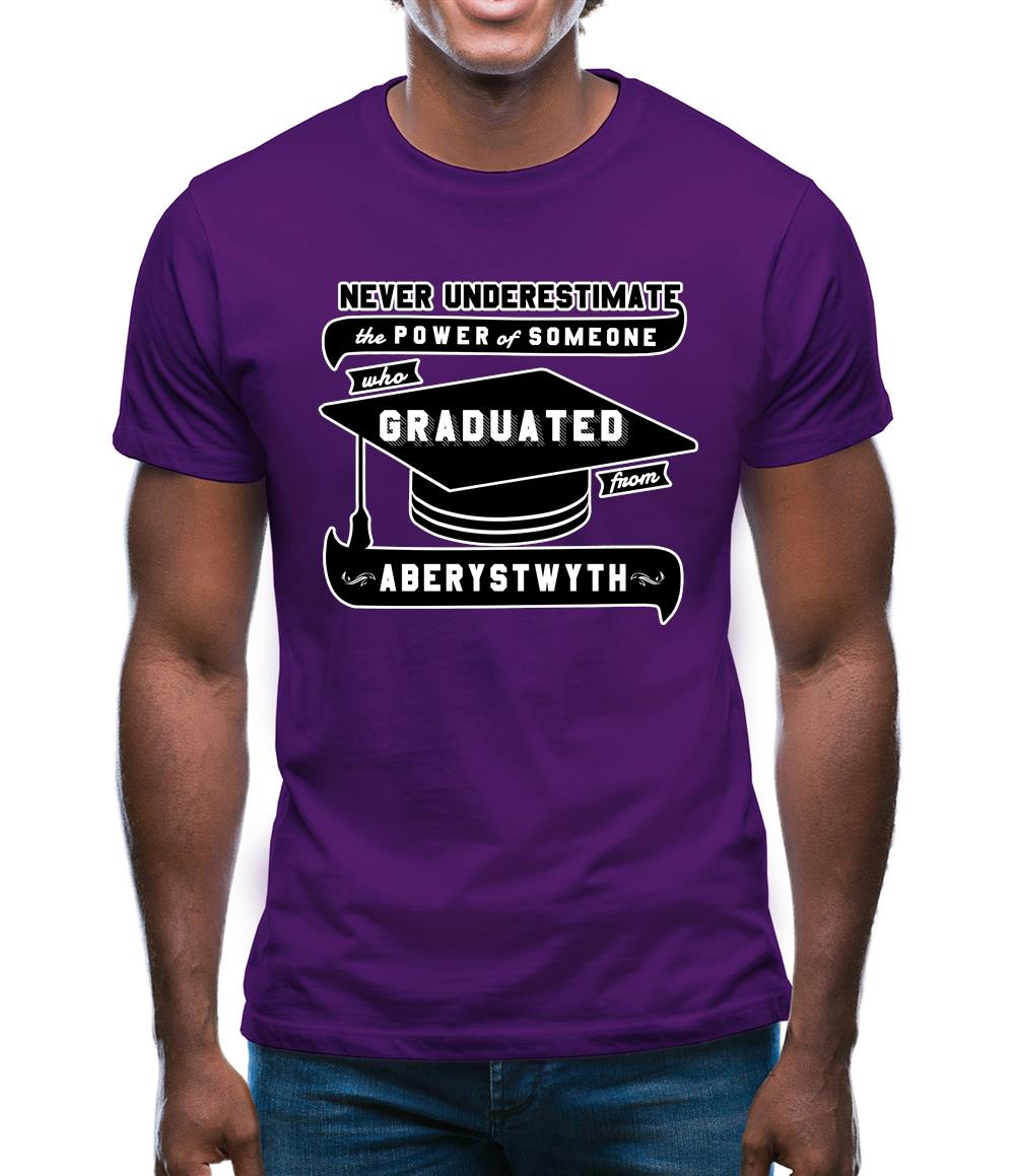 ABERYSTWYTH Graduate Mens T-Shirt ABERYSTWYTH Graduate Mens T-Shirt
