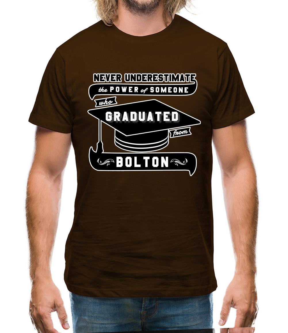 BOLTON Graduate Mens T-Shirt BOLTON Graduate Mens T-Shirt