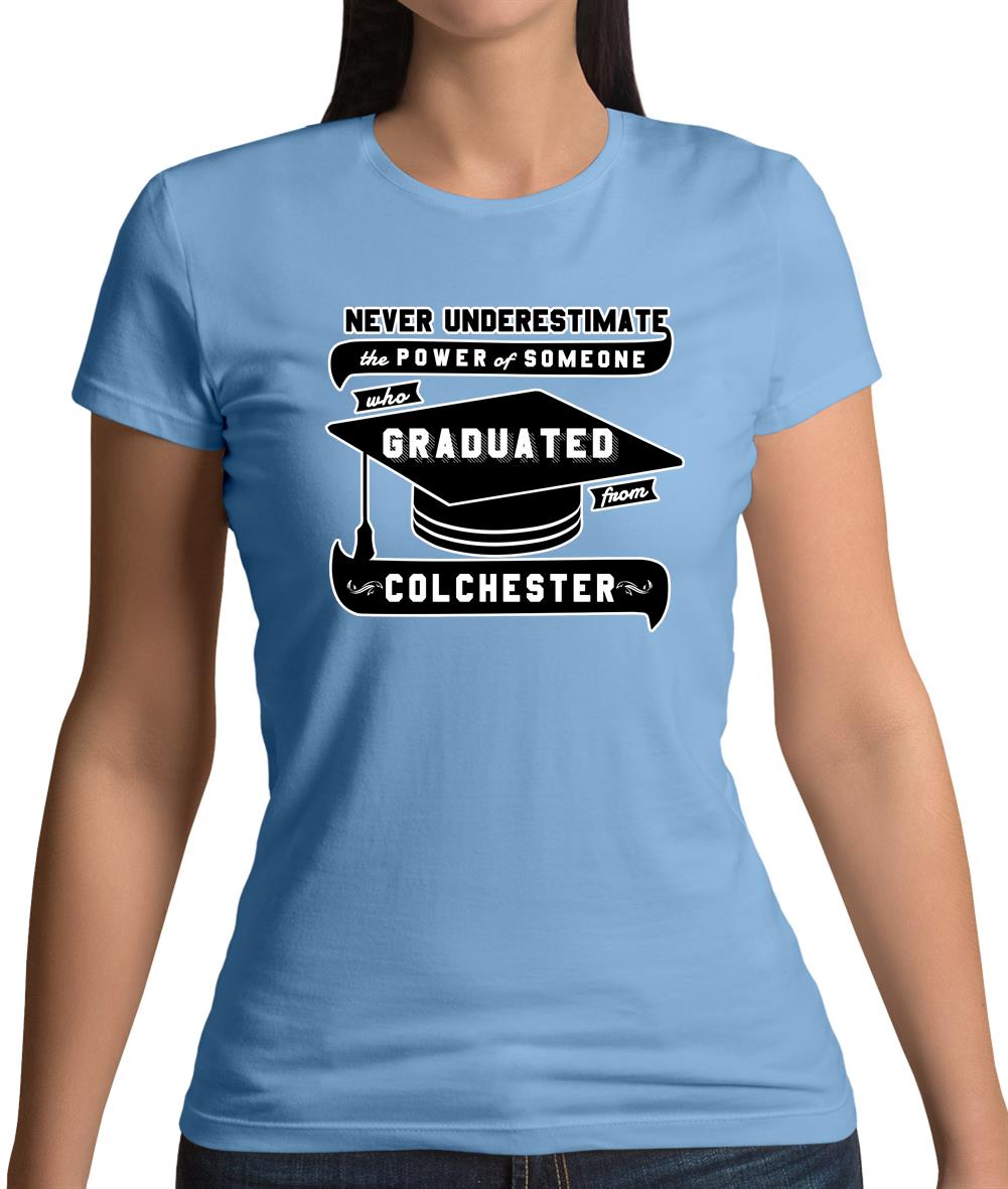 COLCHESTER Graduate Womens T-Shirt COLCHESTER Graduate Womens T-Shirt