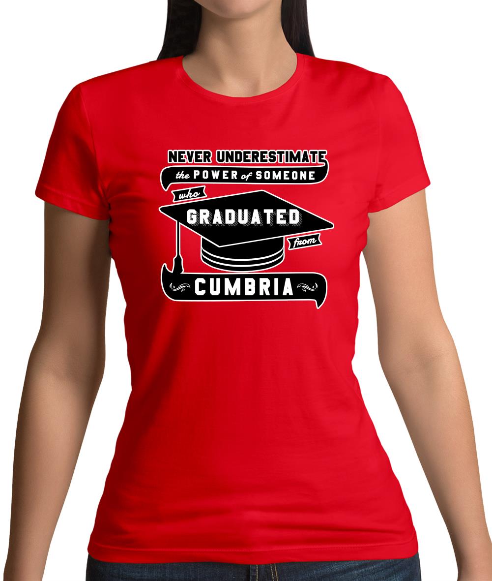 CUMBRIA Graduate Womens T-Shirt CUMBRIA Graduate Womens T-Shirt