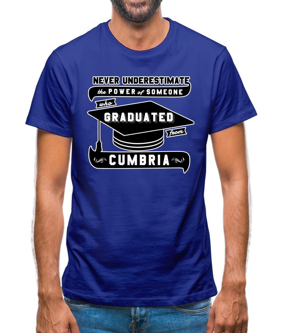 CUMBRIA Graduate Mens T-Shirt CUMBRIA Graduate Mens T-Shirt