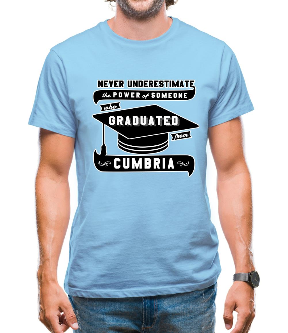 CUMBRIA Graduate Mens T-Shirt CUMBRIA Graduate Mens T-Shirt