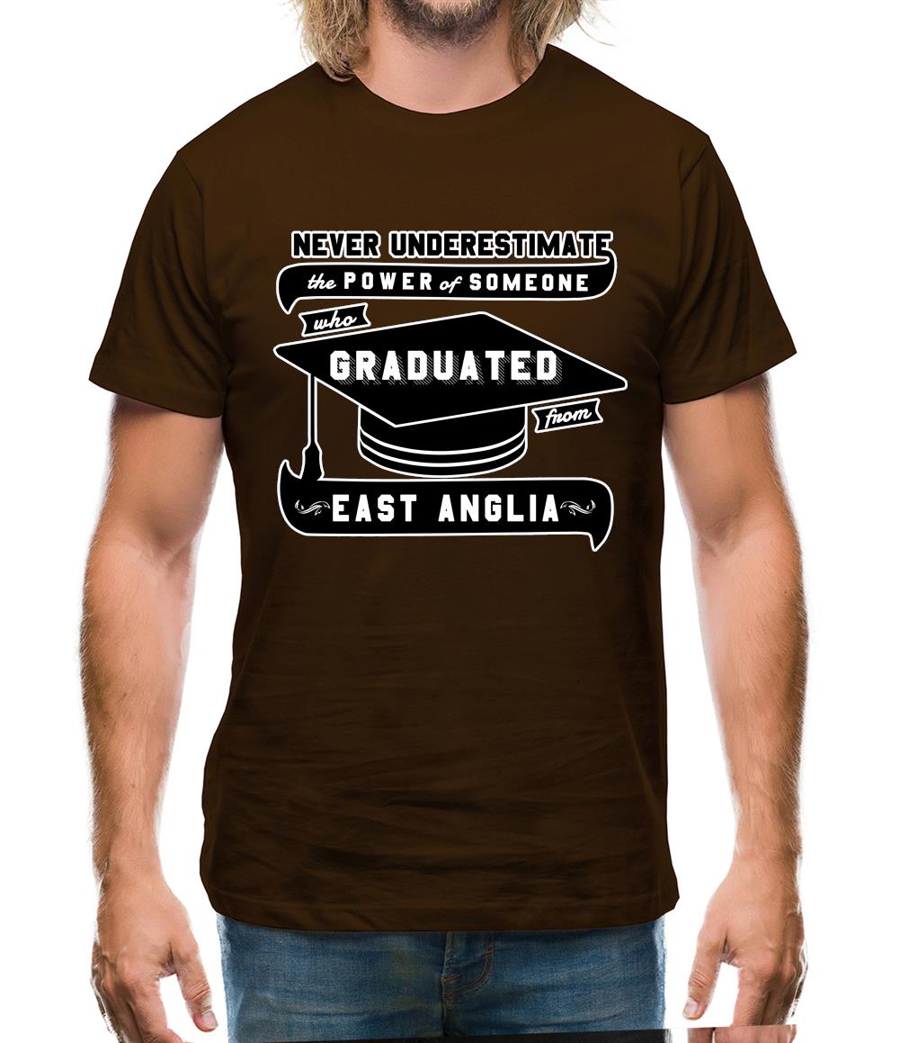 EAST ANGLIA Graduate Mens T-Shirt EAST ANGLIA Graduate Mens T-Shirt