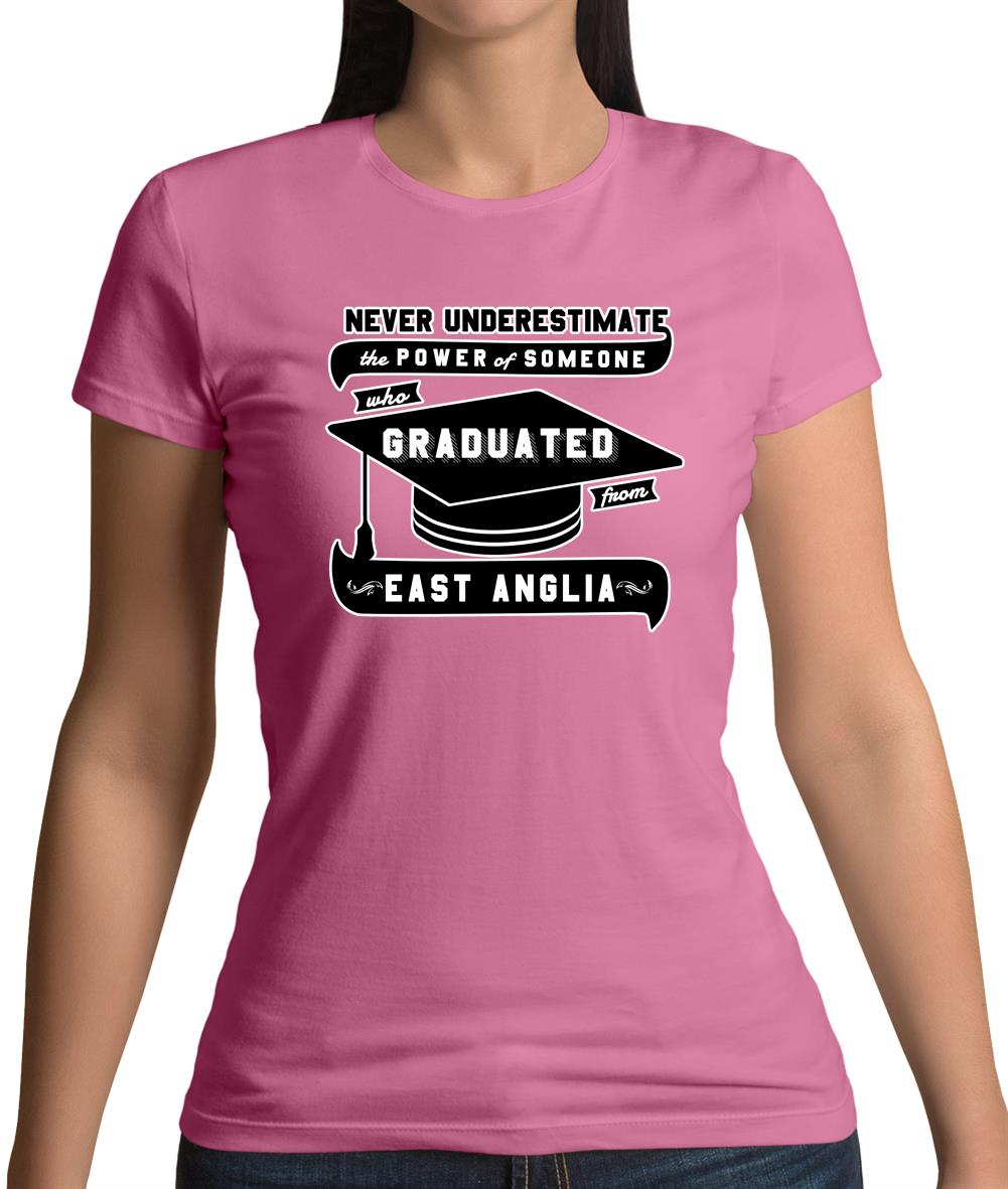 EAST ANGLIA Graduate Womens T-Shirt EAST ANGLIA Graduate Womens T-Shirt