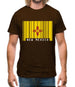 New Mexico  Barcode Style Flag Mens T-Shirt New Mexico  Barcode Style Flag Mens T-Shirt