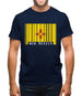 New Mexico  Barcode Style Flag Mens T-Shirt New Mexico  Barcode Style Flag Mens T-Shirt