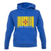 New Mexico  Barcode Style Flag unisex hoodie New Mexico  Barcode Style Flag unisex hoodie