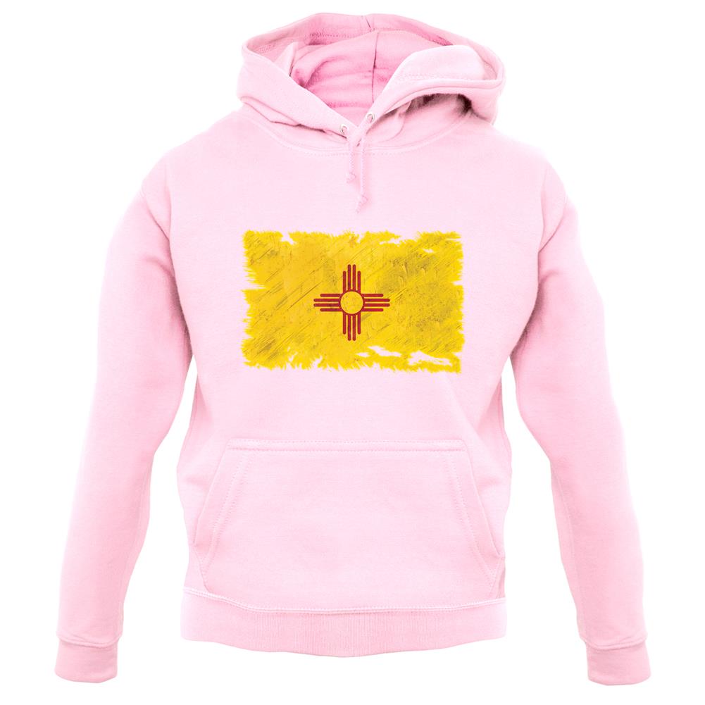 New Mexico Grunge Style Flag unisex hoodie New Mexico Grunge Style Flag unisex hoodie