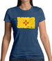New Mexico Grunge Style Flag Womens T-Shirt New Mexico Grunge Style Flag Womens T-Shirt
