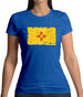 New Mexico Grunge Style Flag Womens T-Shirt New Mexico Grunge Style Flag Womens T-Shirt