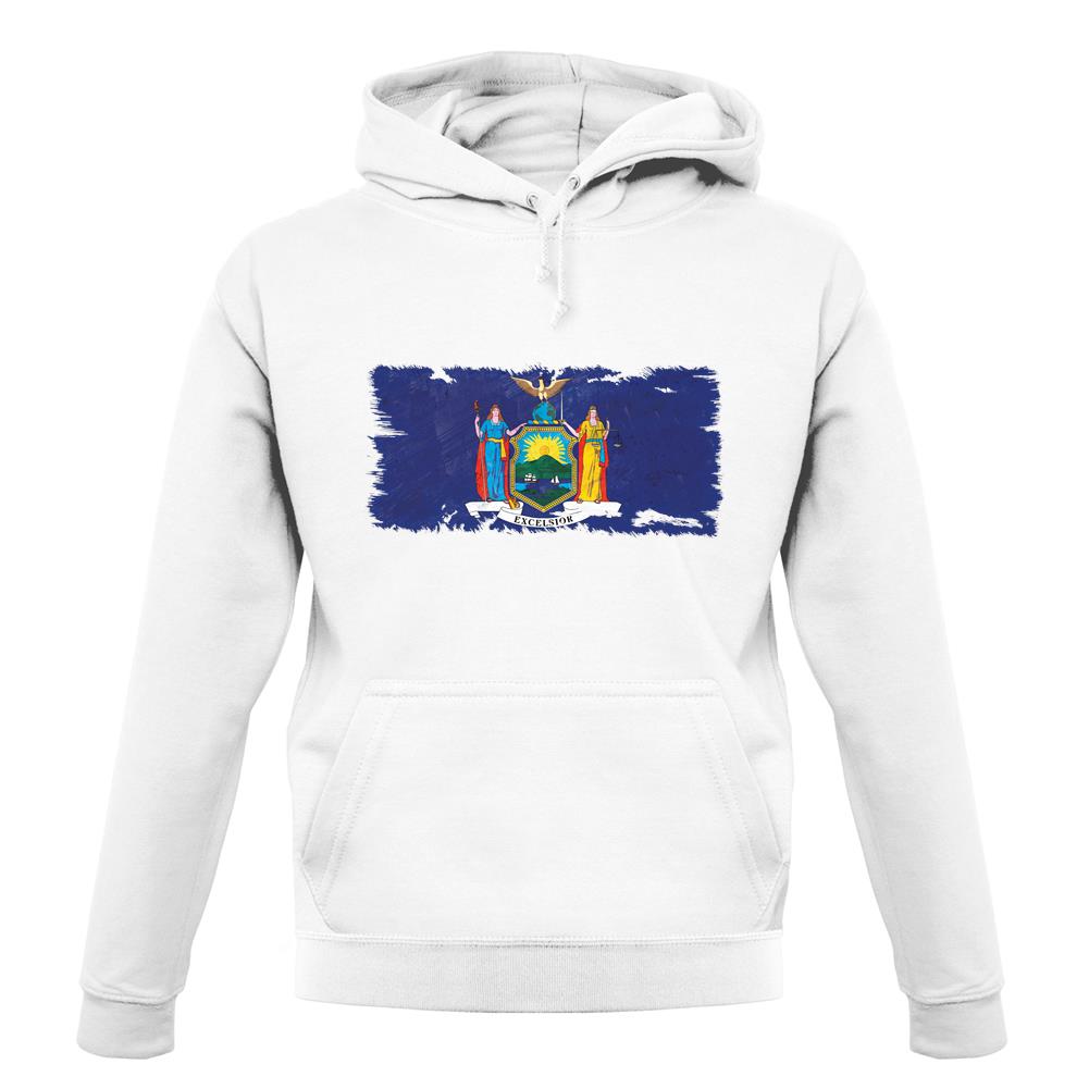 New York Grunge Style Flag unisex hoodie New York Grunge Style Flag unisex hoodie