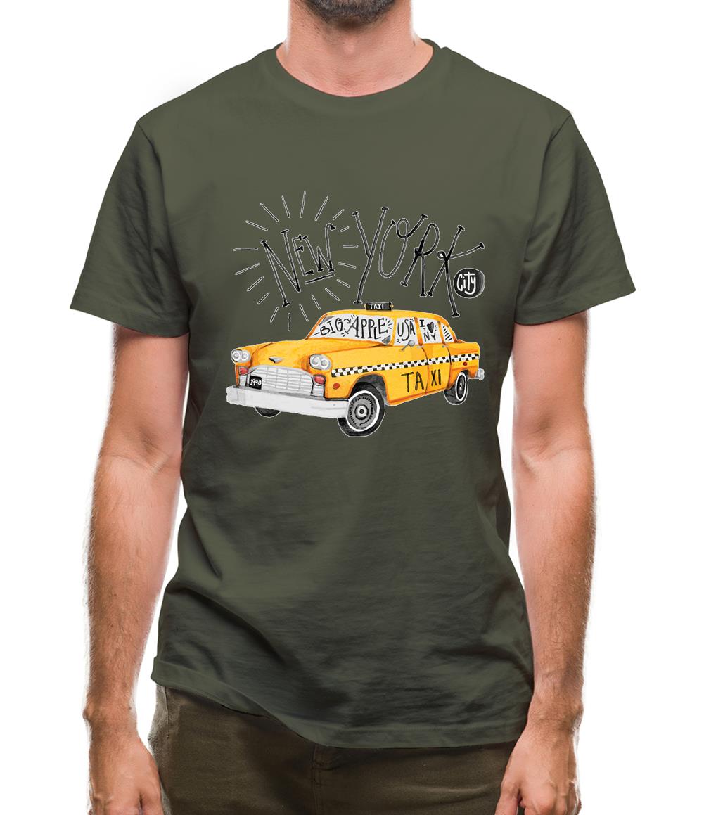 Yellow Taxi Nyc Mens T-Shirt Yellow Taxi Nyc Mens T-Shirt