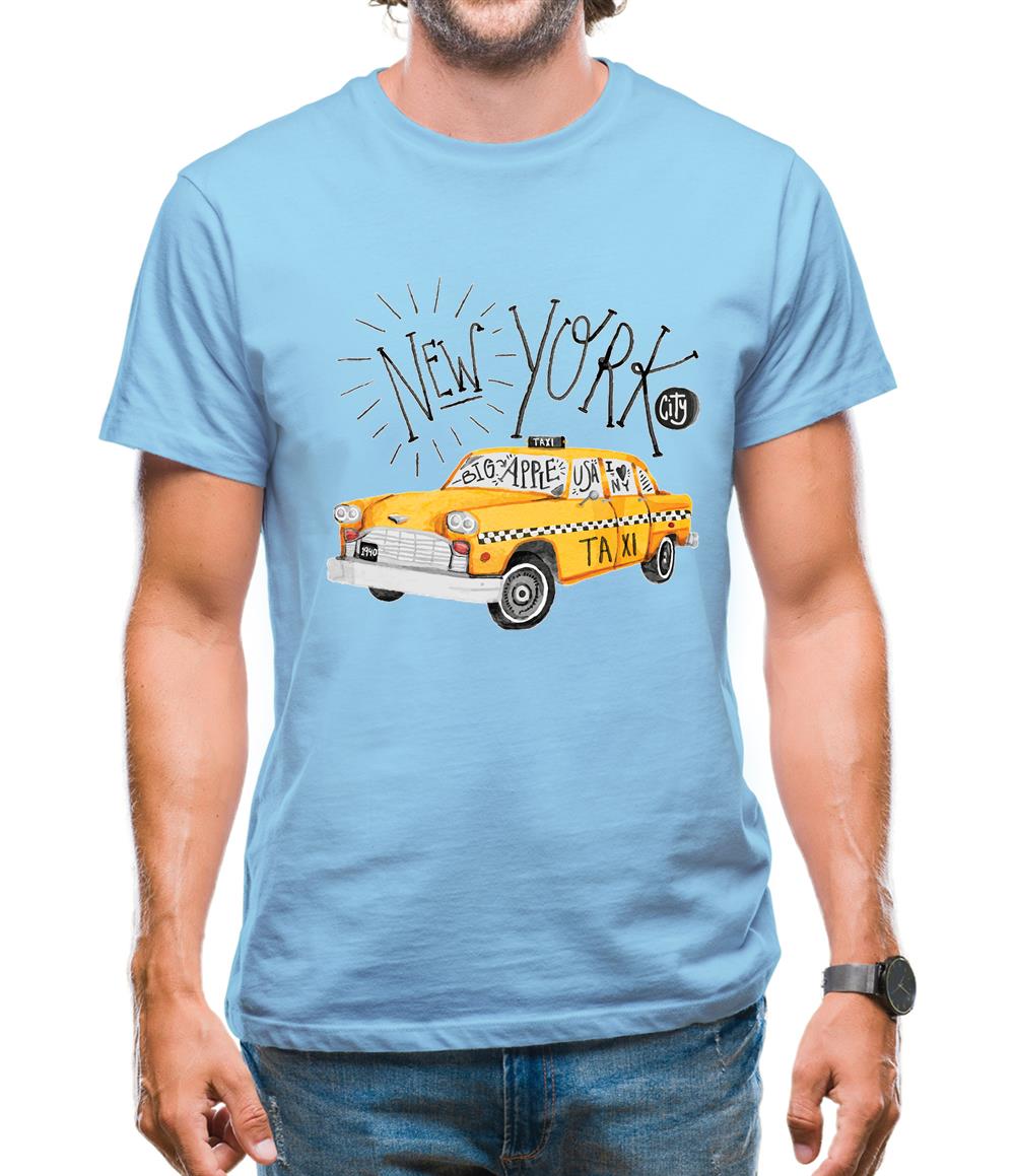 Yellow Taxi Nyc Mens T-Shirt Yellow Taxi Nyc Mens T-Shirt
