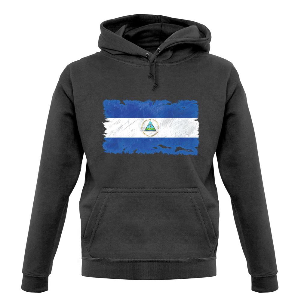 Nicaragua Grunge Style Flag unisex hoodie Nicaragua Grunge Style Flag unisex hoodie