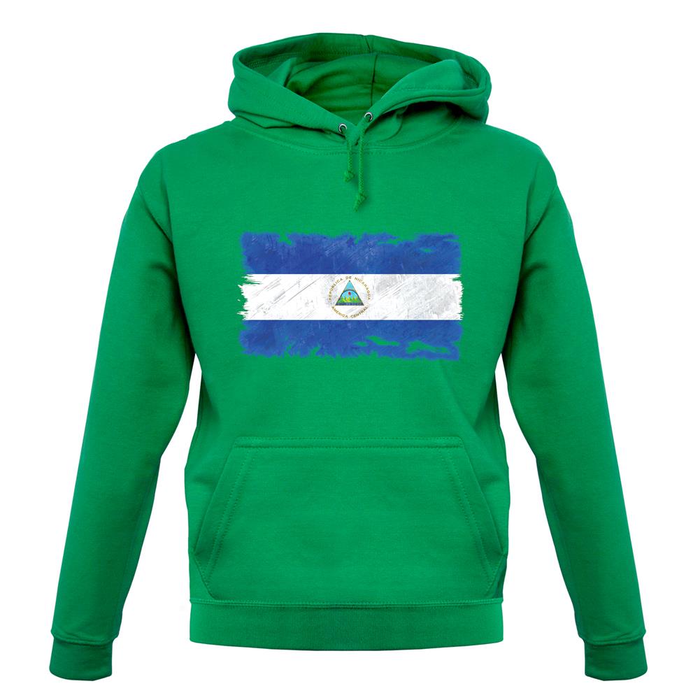 Nicaragua Grunge Style Flag unisex hoodie Nicaragua Grunge Style Flag unisex hoodie