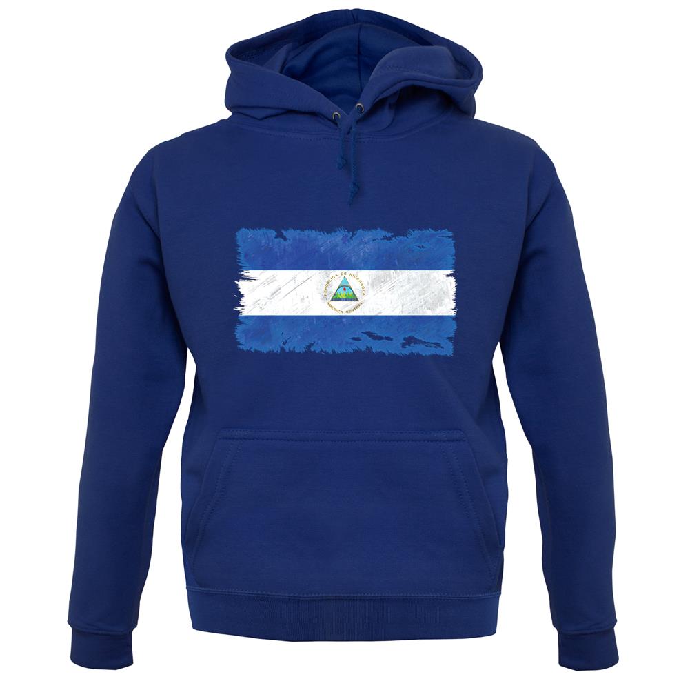Nicaragua Grunge Style Flag unisex hoodie Nicaragua Grunge Style Flag unisex hoodie