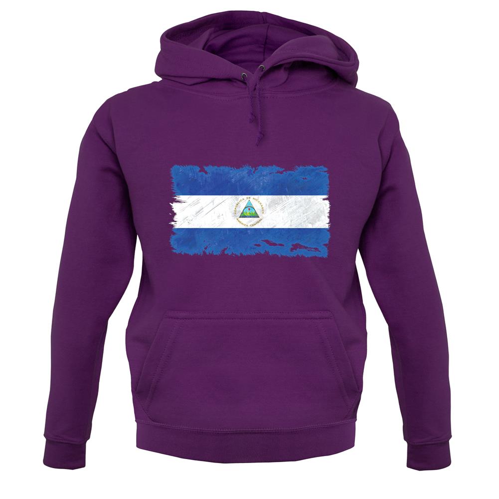 Nicaragua Grunge Style Flag unisex hoodie Nicaragua Grunge Style Flag unisex hoodie