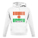 Niger Barcode Style Flag unisex hoodie Niger Barcode Style Flag unisex hoodie