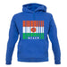 Niger Barcode Style Flag unisex hoodie Niger Barcode Style Flag unisex hoodie