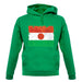 Niger Grunge Style Flag unisex hoodie Niger Grunge Style Flag unisex hoodie