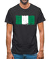 Nigeria Grunge Style Flag Mens T-Shirt Nigeria Grunge Style Flag Mens T-Shirt