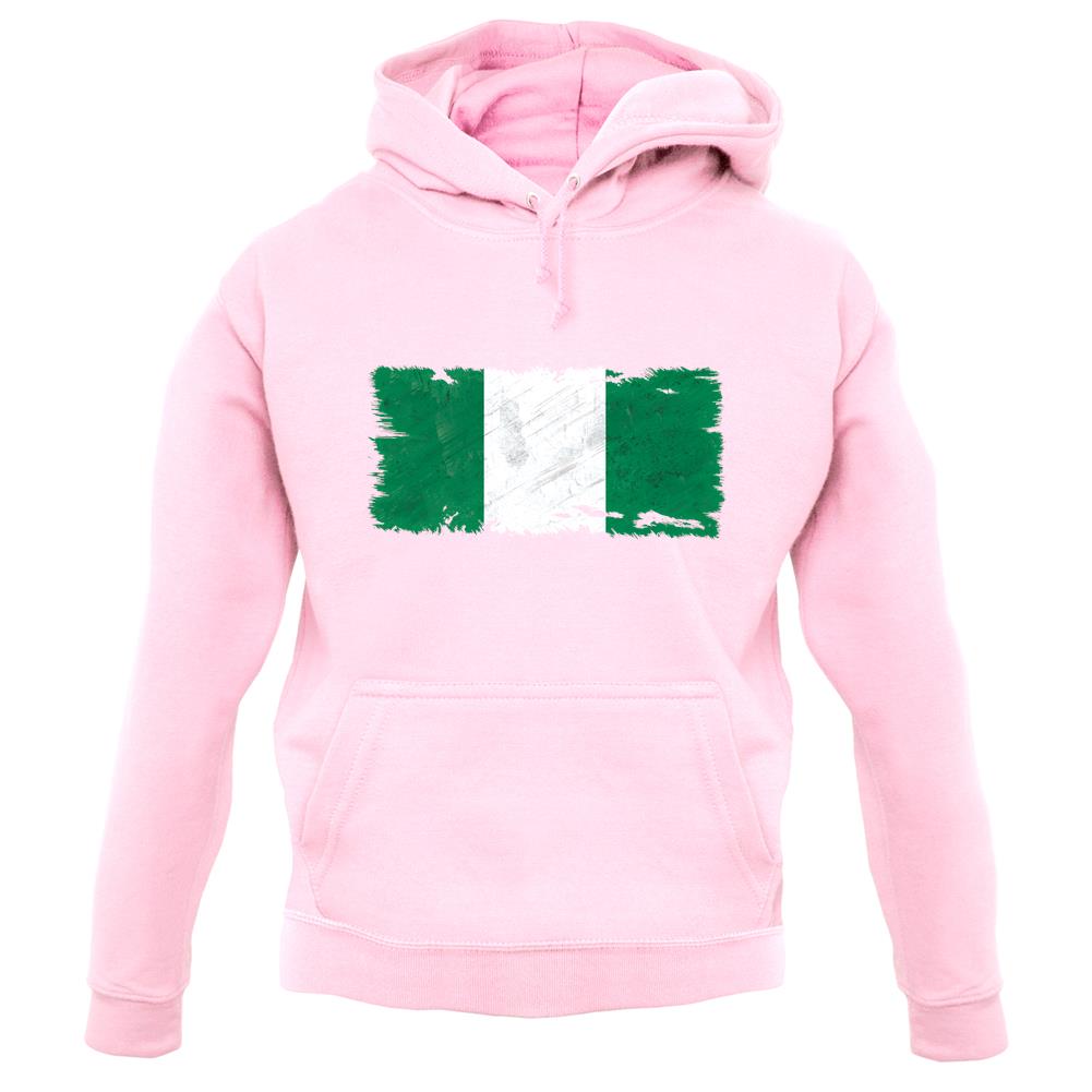 Nigeria Grunge Style Flag unisex hoodie Nigeria Grunge Style Flag unisex hoodie