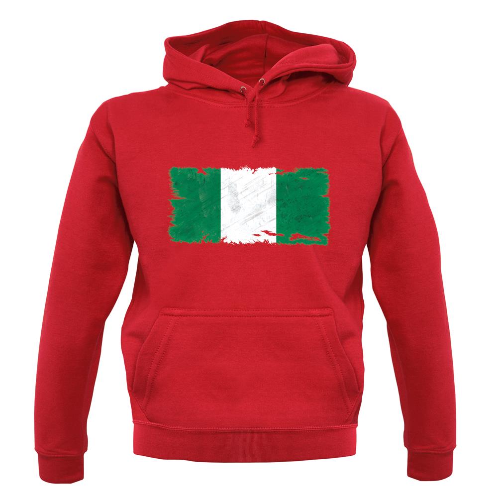Nigeria Grunge Style Flag unisex hoodie Nigeria Grunge Style Flag unisex hoodie