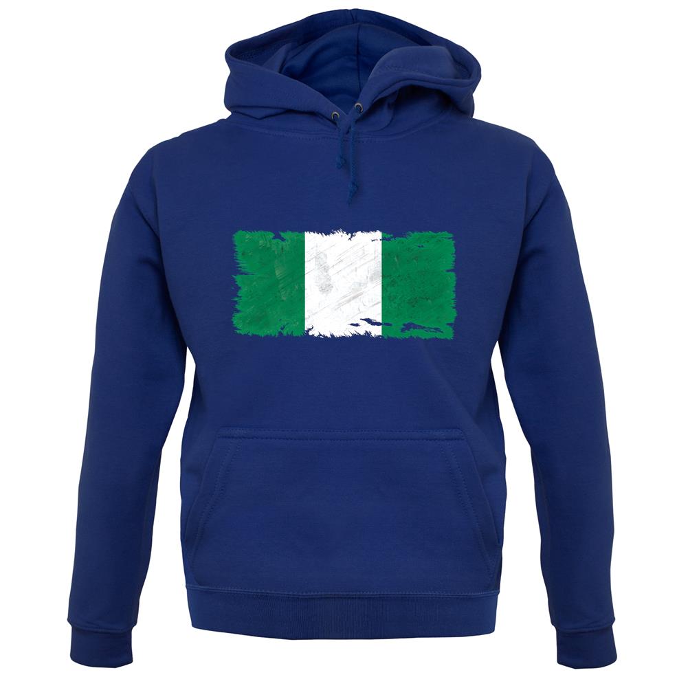 Nigeria Grunge Style Flag unisex hoodie Nigeria Grunge Style Flag unisex hoodie