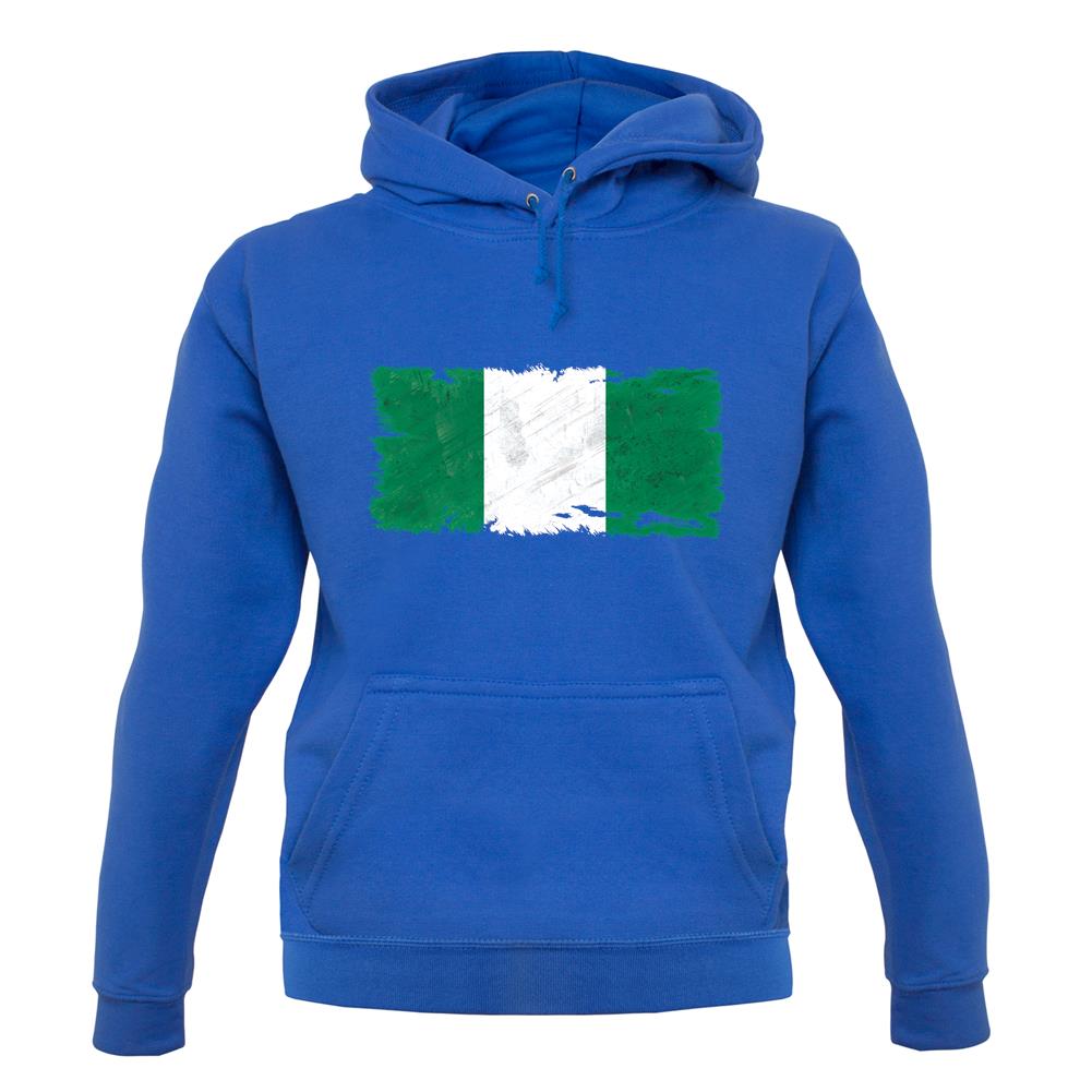 Nigeria Grunge Style Flag unisex hoodie Nigeria Grunge Style Flag unisex hoodie